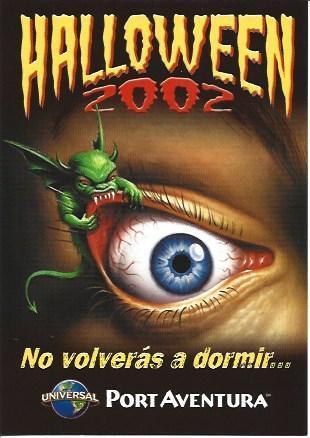 POSTAL A5363: Halloween 2002 en Port Aventura