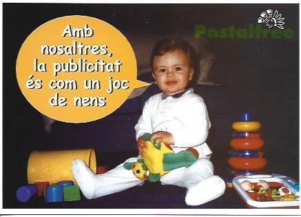 POSTAL A5375: Postalfree, publicidad