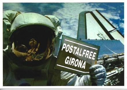 POSTAL A5376: Publicidad de Postalfree Girona