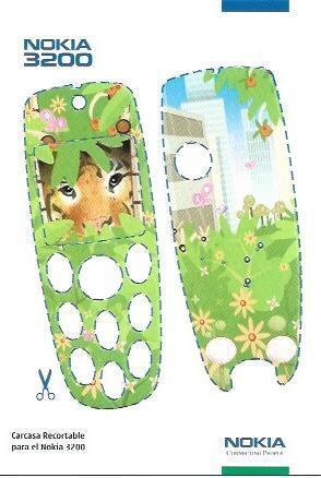 POSTAL A5587: Nokia 3200, publicidad