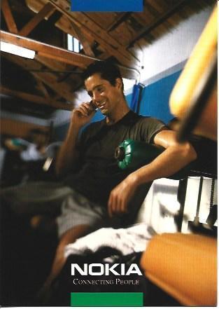 POSTAL A5588: Publicidad de Nokia 3210