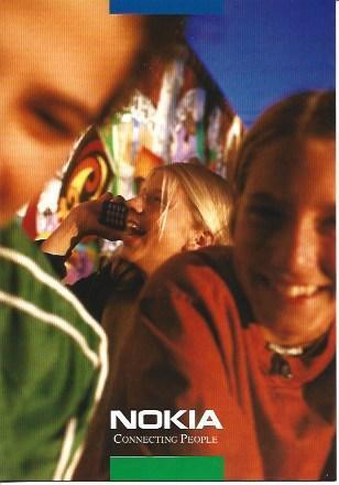 POSTAL A5589: Nokia 3210, publicidad