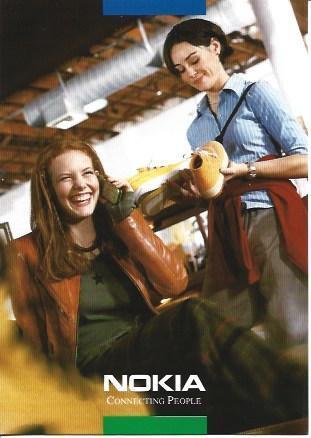POSTAL A5590: Nokia, publicidad modelo 3210