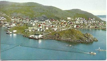 POSTAL A5650: Vista de Honnigsvog, Noruega