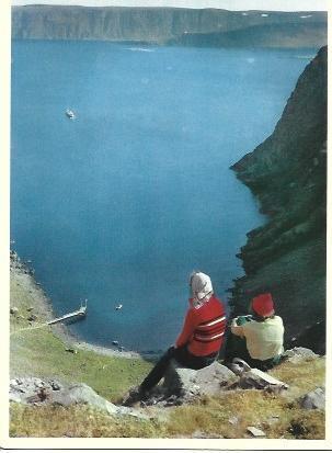POSTAL A5654: Bahia Hornvika, Noruega