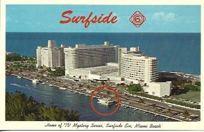 POSTAL A5629: Home TV Mistery Series en Miami Beach