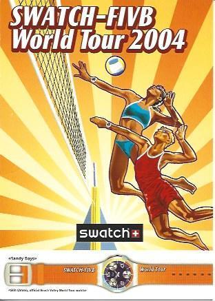 POSTAL A5630: Publicidad de Swatch Calendar