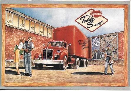 POSTAL A5642: Publicidad de Teddy Smith Showroom