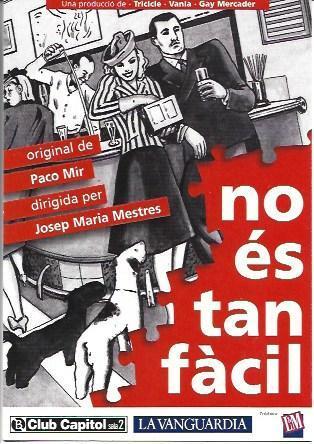 POSTAL A5582: No es tan facil , de Paco Mir