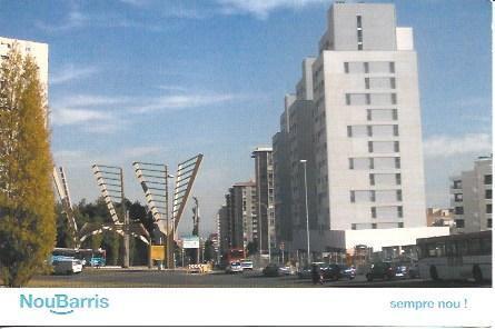 POSTAL A5515: Passeig Valldaura de Barcelona