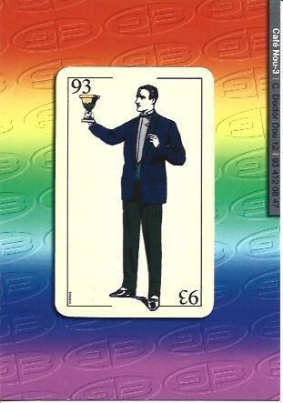 POSTAL A5513: Publicidad de Café 9 en Barcelona