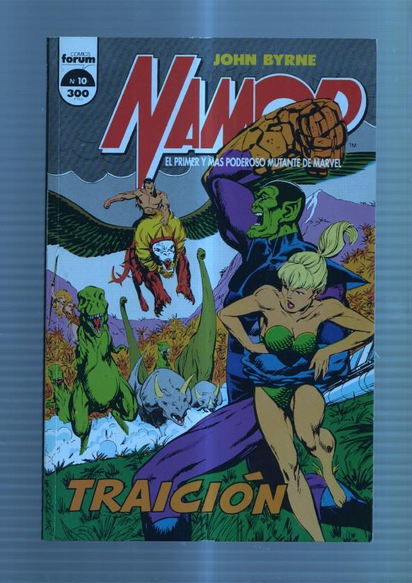 Planeta: Namor de John Byrne numero 10: Traicion