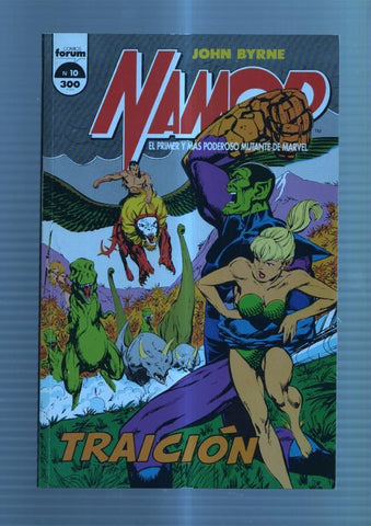 Planeta: Namor de John Byrne numero 10: Traicion
