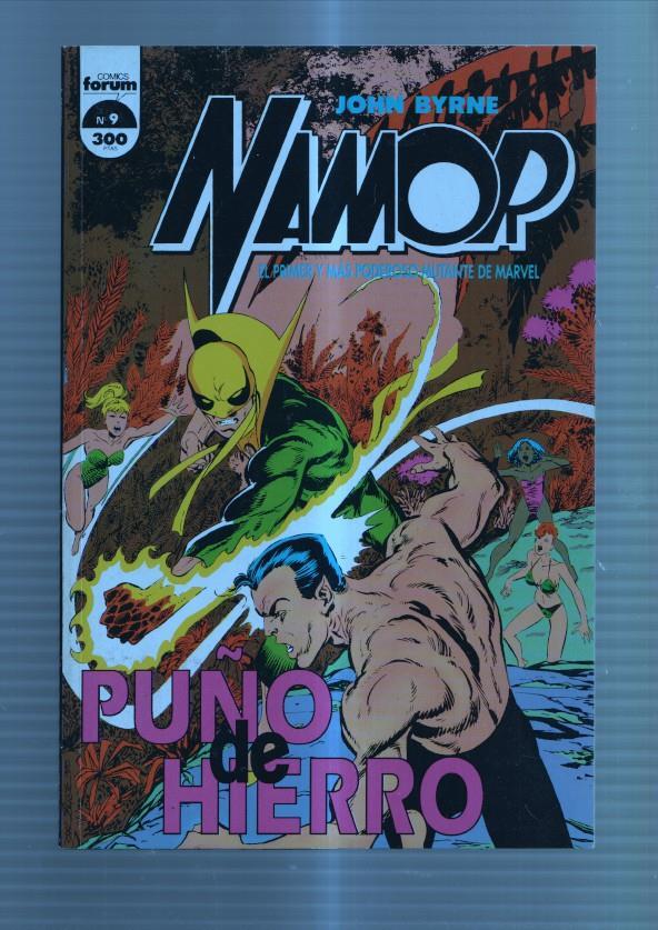 Planeta: Namor de John Byrne numero 09: Puño de Hierro
