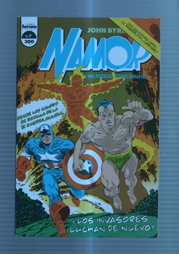 Planeta: Namor de John Byrne numero 07: Los invasores luchan de nuevo