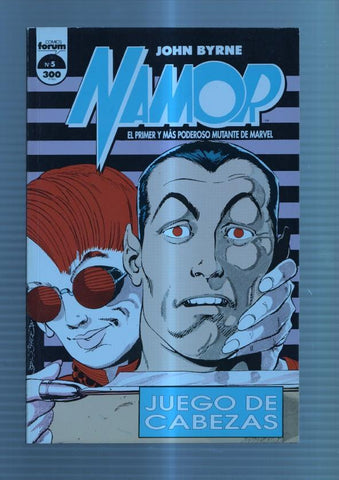 Planeta: Namor de John Byrne numero 05: Juego de cabezas