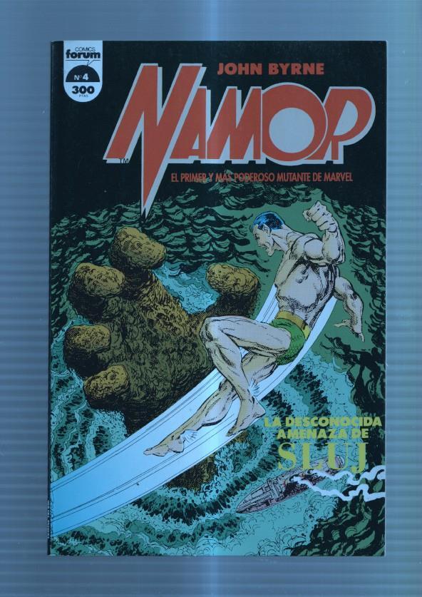 Planeta: Namor de John Byrne numero 04: La desconocida amenaza de Sluj