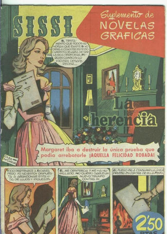 Sissi suplemento de Novelas Graficas numero 048: Stan Kamber (ficha)