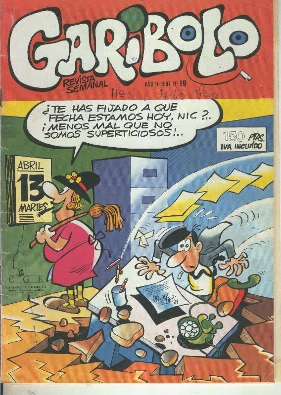 Garibolo numero 19