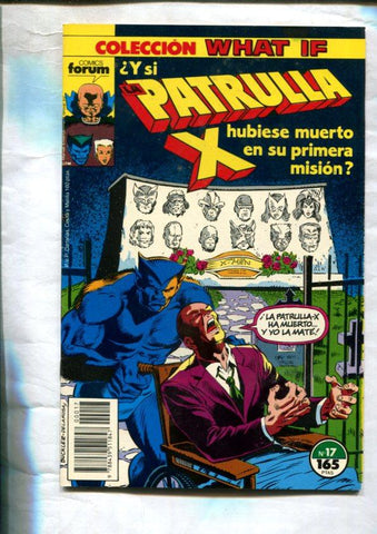 Planeta: What If volumen 1 numero 17: La Patrulla X muere en su primera mision