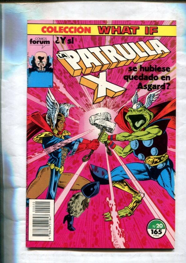 Planeta: What If volumen 1 numero 20: La Patrulla X y Asgard