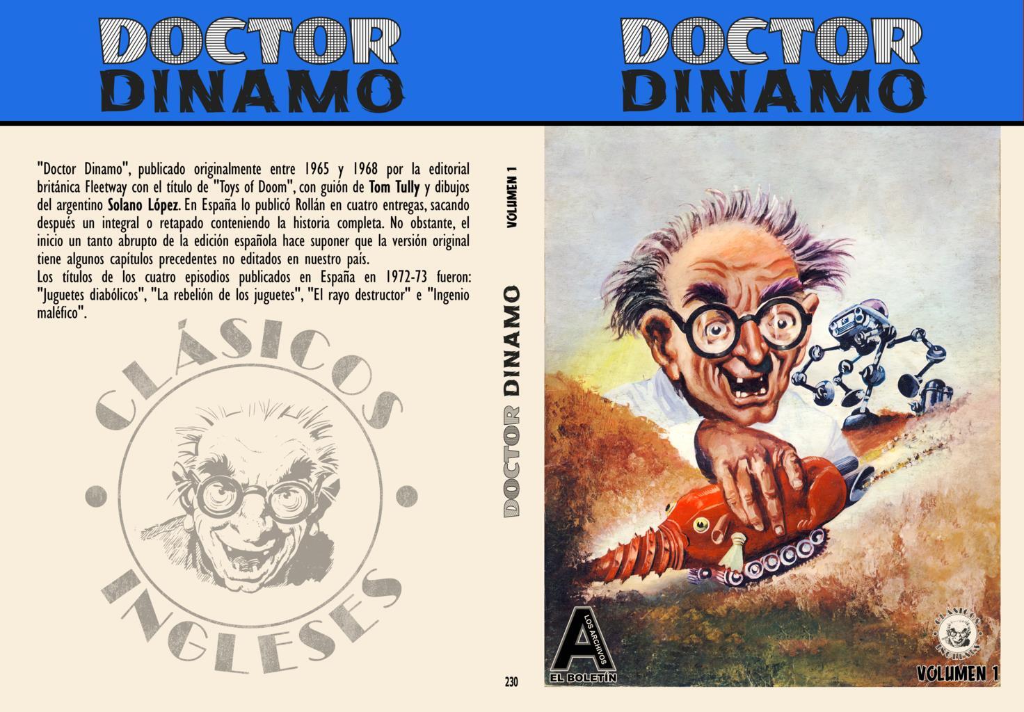 Los Archivos de El Boletin volumen 230: Doctor Dinamo vol 1