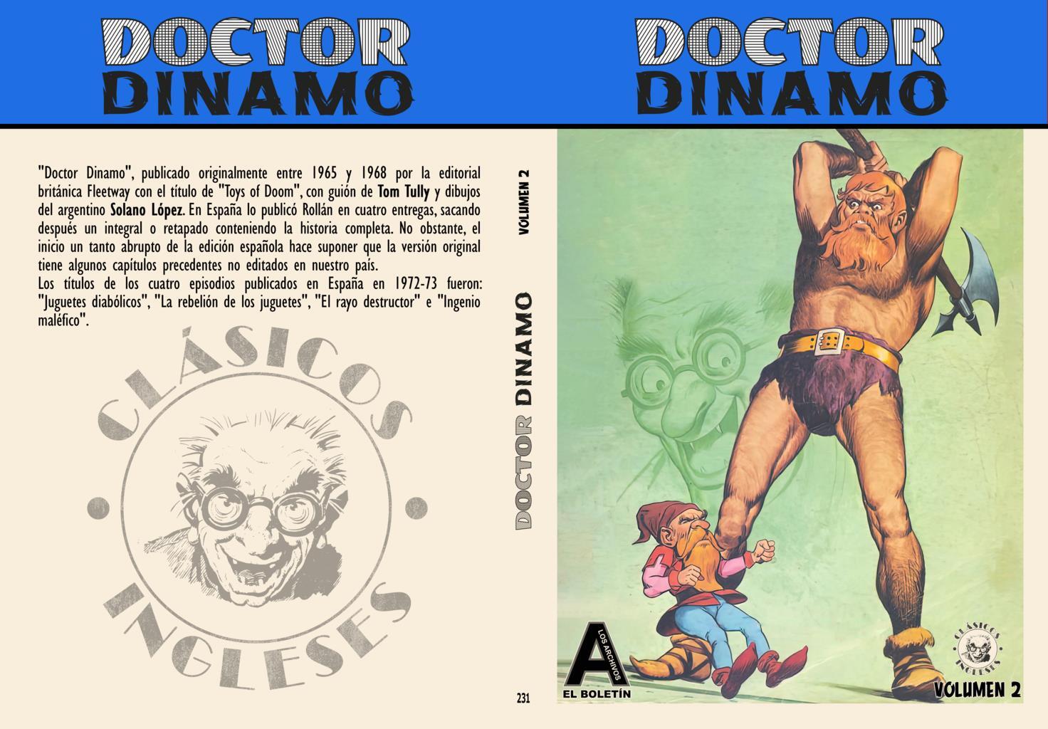 Los Archivos de El Boletin volumen 231: Doctor Dinamo vol 2