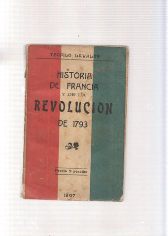 Historia de Francia y de la revolucion de 1793 Tomo I 