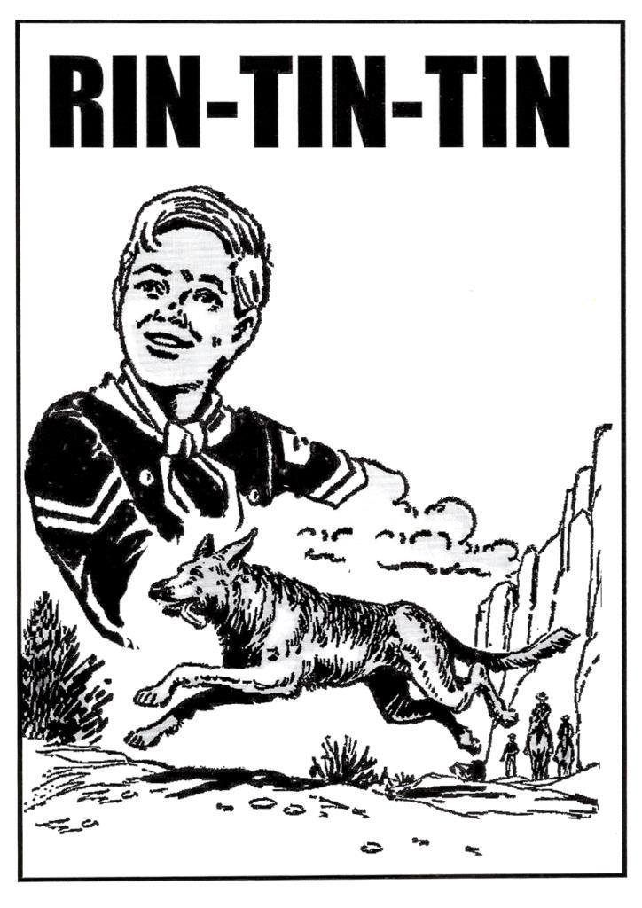 Poster DIN 4 numero 1198: AMBROS: Rin-Tin-Tin 