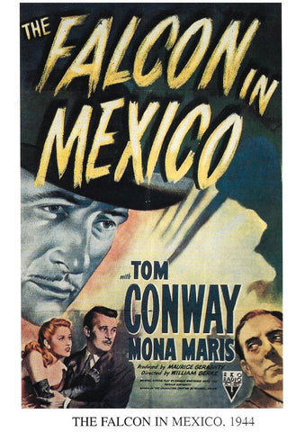 Poster DIN 4 numero 1216: The Falon in mexico, 1944: Tom Conway, Mona Maris