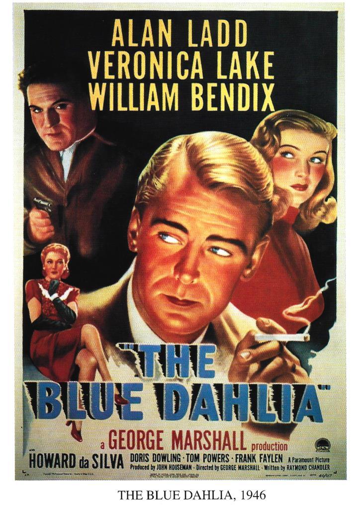 Poster DIN 4 numero 1217: The Blue Dahlia, 1946: Alan Ladd, Veronica Lake