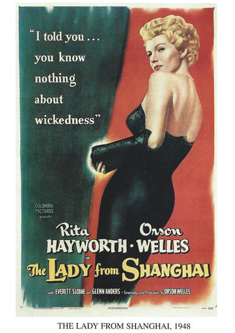 Poster DIN 4 numero 1220: The Lady From Shanghai, 1948: Rita Hayworth, Orson Welles