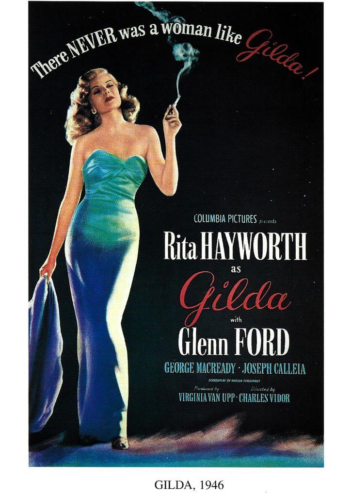 Poster DIN 4 numero 1222: Gilda, 1946: Rita Hayworth, Glenn Ford