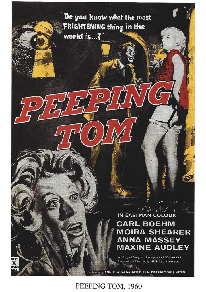 Poster DIN 4 numero 1237: Peeping Tom, 1960: Carl Boehm, Moria Sheares