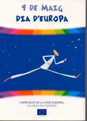 POSTAL PV07163: Publicidad 9 de Maig Dia d'Europa