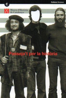 POSTAL PV07171: Publicitat Museu d'Historia de Catalunya, manifestants de La Marxa de la Libertat 1976