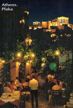 POSTAL PV07176: Calle en la Plaka de Atenas