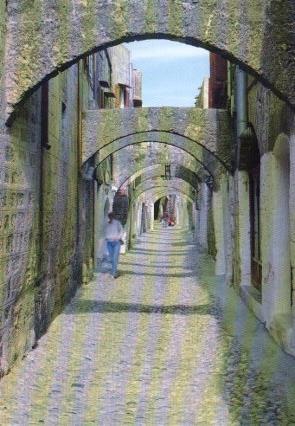 POSTAL PV07139: Medieval Street, Rhodes