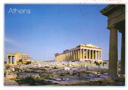 POSTAL PV07144: Athens, The Parthenon