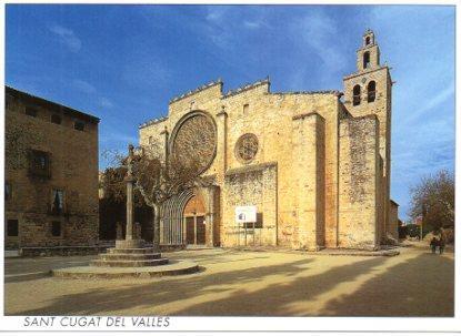POSTAL PV07228: Monestir de Sant Cugat del Valles