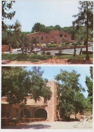 POSTAL PV07231: Vistas Restaurant El Moli en Pont de Molins, Girona