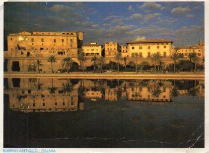 POSTAL PV07233: Barrio antiguo de Palma de Mallorca. Coleccion Baleares 46