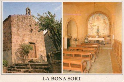 POSTAL PV07237: Capella de la Bona Sort, Iglesia de Prats de LLuçanes