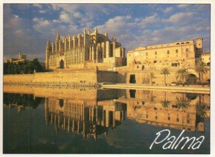 POSTAL PV07235: Catedral de Palma de Mallorca. Colección Baleares 44