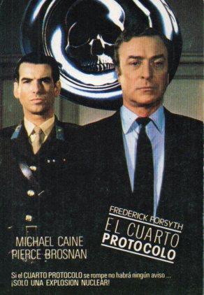 POSTAL PV07209: Publicidad pelicula El cuarto protocolo de Frederick Forsyth