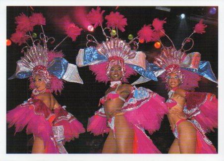 POSTAL PV07214: Bailarinas en Club Tropicana, La Habana