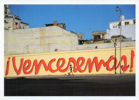 POSTAL PV07215: Venceremos calle de La Habana Vieja, Cuba