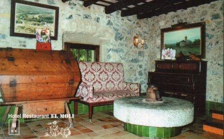 POSTAL PV07217: Hotel Restaurante El Moli en Pont de Molins