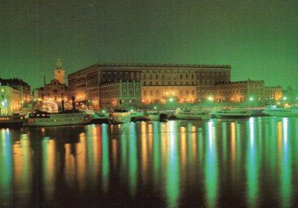 POSTAL PV07129: The Royal Pala, Stockholm