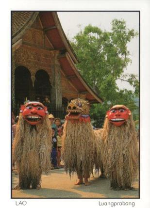 POSTAL PV07068: Luangprabang, Lao